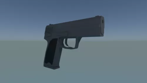 Hk Usp Handgun 3d model Hk Usp Handgun 3d model