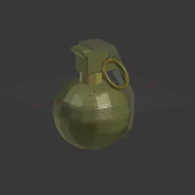 Military Hand Grenade 3d model