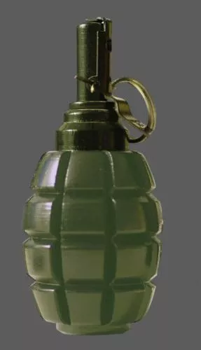 Gaming Hand Grenade 3d model