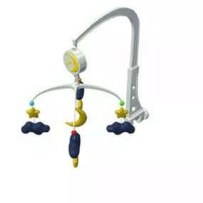 Baby Crib Mobile 3d model