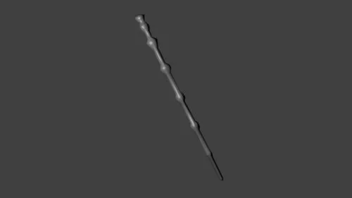 Harry Potter Elder Wand 3d model Harry Potter Elder Wand 3d model