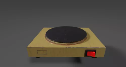 Heating Plate 3d model Heating Plate 3d model