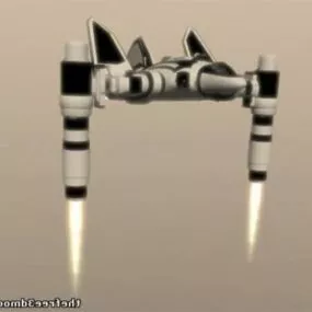 Mars Heavy Airship 3d model