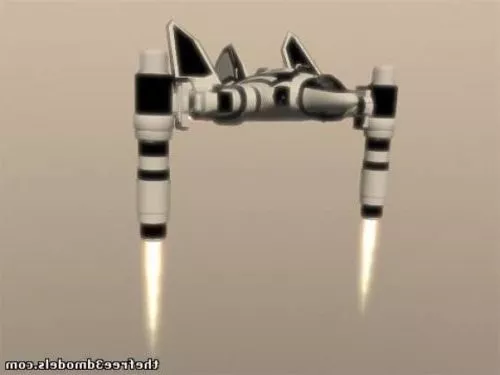Mars Heavy Airship 3d model Mars Heavy Airship 3d model