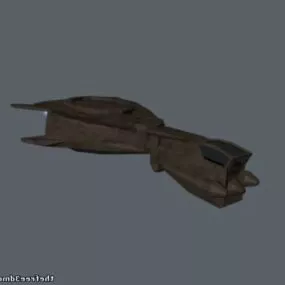 Diplomac Spaceship 3d model