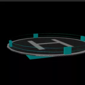 Helipad 3d model