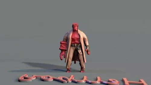 Angry Bird Chuck Character 3d model
