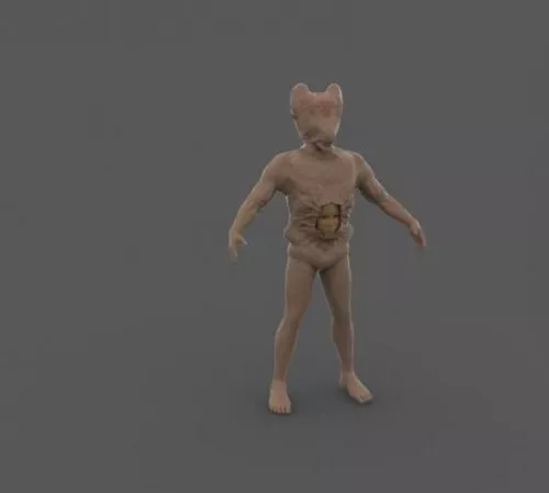 Monster Bull With Horn Game Character 3d model