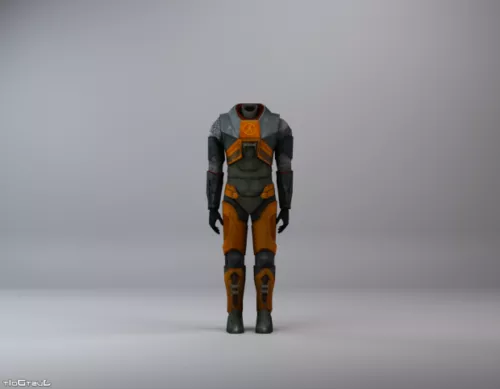 Hevsuit Armored 3d model Hevsuit Armored 3d model
