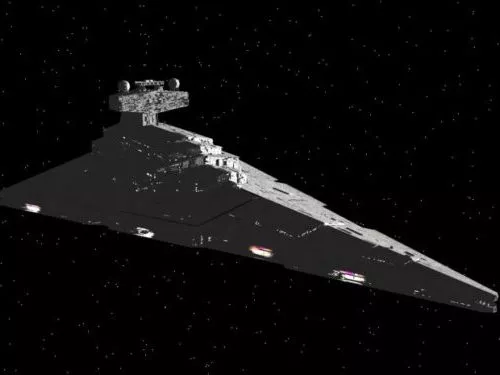 Romulan Futuristic Spaceship 3d model