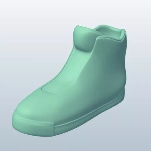 High Top Sneaker 3d model High Top Sneaker 3d model