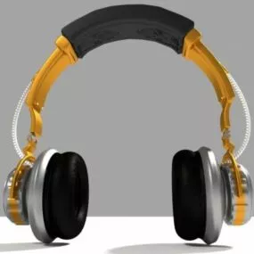 Detailed Headset 3d model