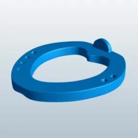 Preventer Shoe Figurine 3d model