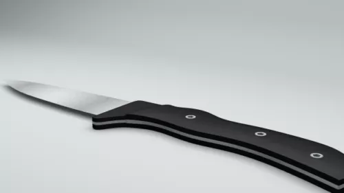 Combat Knife For Army 3d model