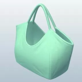 Hobo Bag Women Fashion 3d model