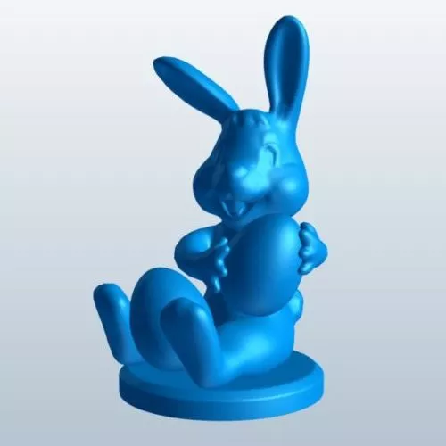 Colorful Easter Eggs 3d model