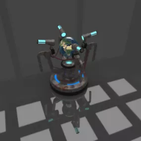 Hologram Machine 3d model
