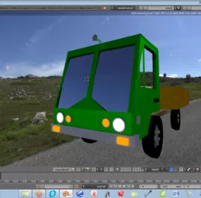 Homemade Diy Truck 3d model