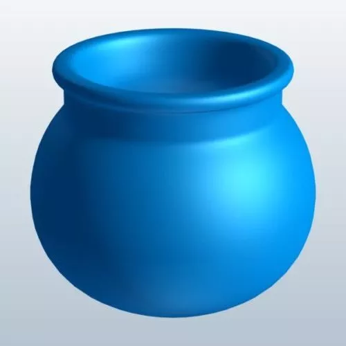 Plastic Jar 3d model