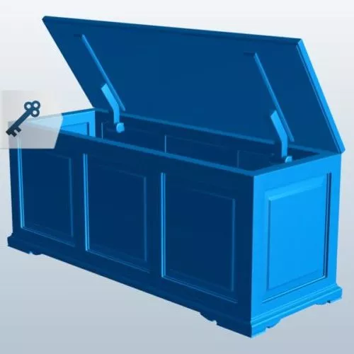 Presentation Box Case 3d model