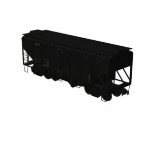 Hopper Car Wagon 3d model