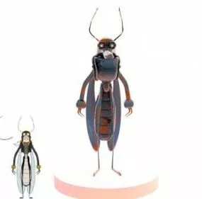 Hornet Aviator Character 3d model
