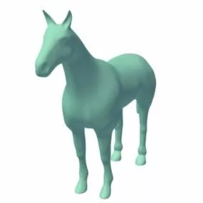 Horse Lowpoly 3d model