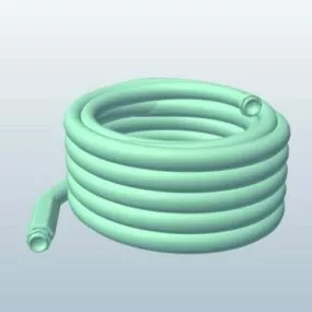 Hose Coil 3d model