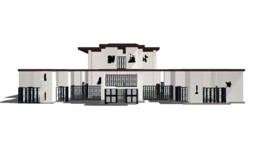 Log House 3d model
