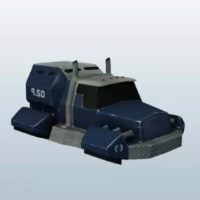 Hover Truck Vehicle 3d model