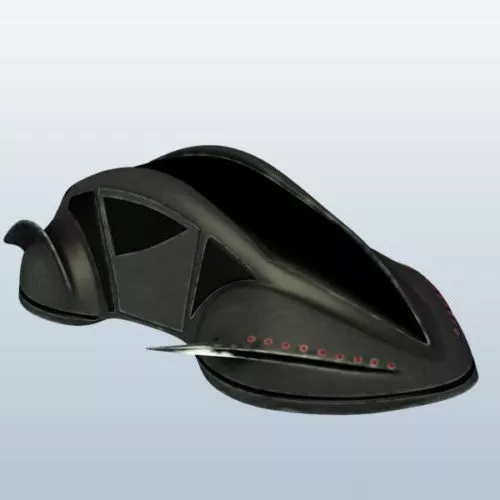 Hovercar Sci-fi Vehicle 3d model Hovercar Sci-fi Vehicle 3d model