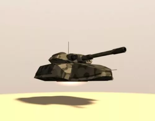 Type 99 Mbt Tank 3d model