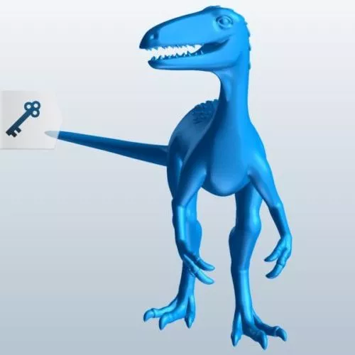 Pangolin Warrior Character 3d model