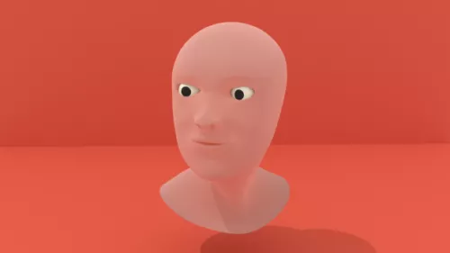 Man With Welding Mask 3d model