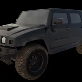 Hummer H2 Vehicle 3d model