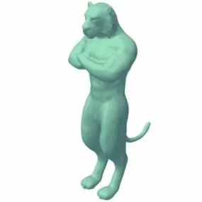 Creature Bengal Tiger Character 3d model