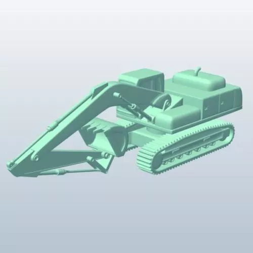 Excavator Robot 3d model