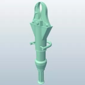 Hydraulic Rescue Cutter 3d model