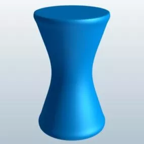 Hyperbolic Shaped Furniture 3d model