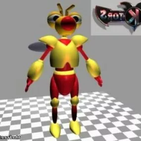 Character Fulgor 3d model