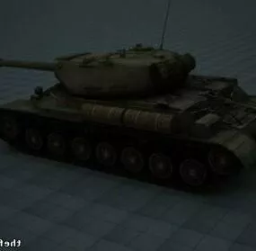 Is4 Russian Tank 3d model