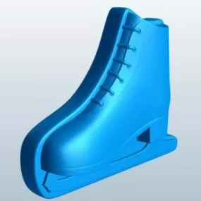 Ice Skate Shoese 3d model