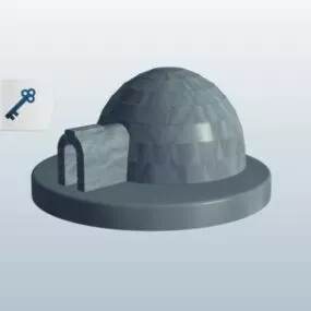 Igloo Building 3d model