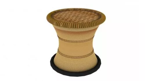 Indian Seat Furniture 3d model Indian Seat Furniture 3d model