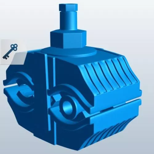 Electric Insulation Connector 3d model Electric Insulation Connector 3d model