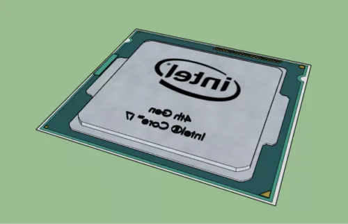 Low Cpu Cooler Fan 3d model