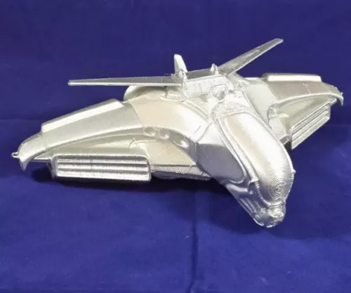 Crater Spaceship Station 3d model