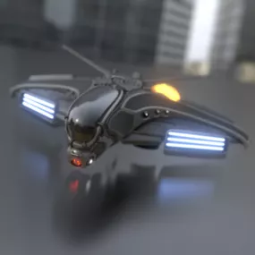 Galactic Spaceship 3d model