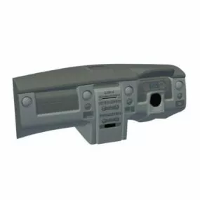 Device Interior Dashboard 3d model