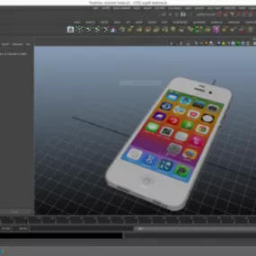 Apple Iphone 5 White 3d model